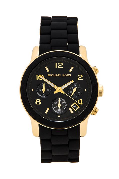 michael kors mk4134 stainless steel watch|Michael Kors black runway watch.